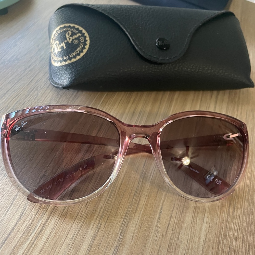 Ray-Ban 4167 Brown/Violet Sunglasses